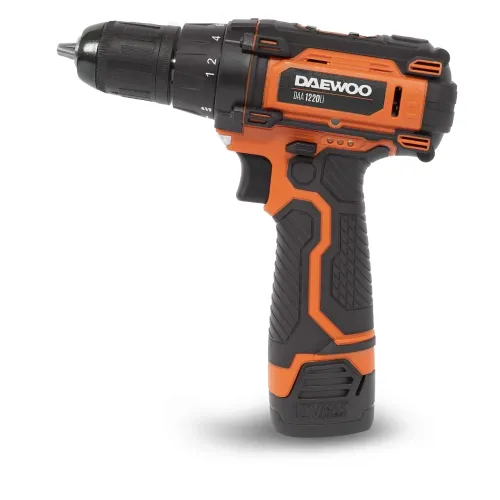 Дрель-шуруповерт Daewoo DAA 1220Li аккум. патрон:быстрозажимной (кейс в комплекте)