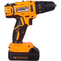 Дрель-шуруповерт Вихрь ДА-18Л-2кУ аккум. патрон:быстрозажимной (кейс в комплекте) (72/14/17)