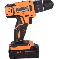 Дрель-шуруповерт Вихрь ДА-24Л-2кУ аккум. патрон:быстрозажимной (кейс в комплекте) (72/14/19)