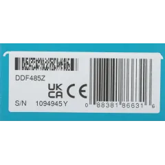 Дрель-шуруповерт Makita DDF485Z аккум. патрон:быстрозажимной