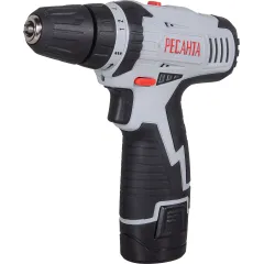 Дрель-шуруповерт Ресанта ДА-12-2ЛК аккум. патрон:быстрозажимной (кейс в комплекте) (75/14/2)