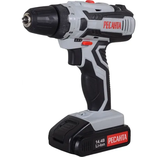 Дрель-шуруповерт Ресанта ДА-14-2Л аккум. патрон:быстрозажимной (75/14/3)