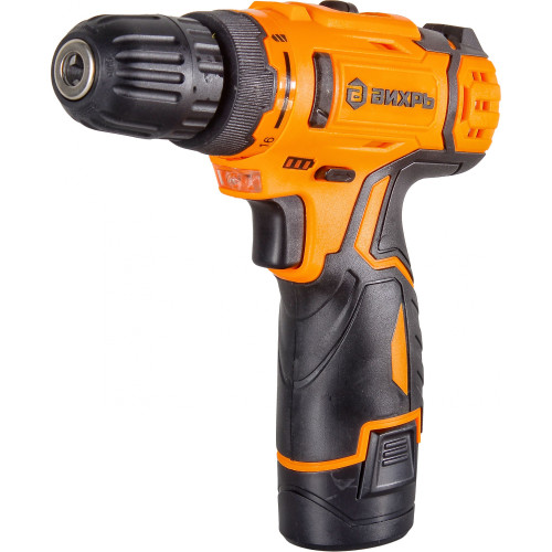 Дрель-шуруповерт Вихрь ДА-12Л-2КА аккум. патрон:быстрозажимной (кейс в комплекте) (72/14/26)