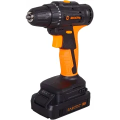 Дрель-шуруповерт Вихрь ДА-18Л-2К/Б аккум. патрон:быстрозажимной (кейс в комплекте) (72/14/22)