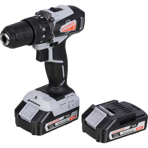 Дрель-шуруповерт Интерскол ДАУ-13/18ВК аккум. патрон:быстрозажимной (кейс в комплекте) (573.1.2.70)