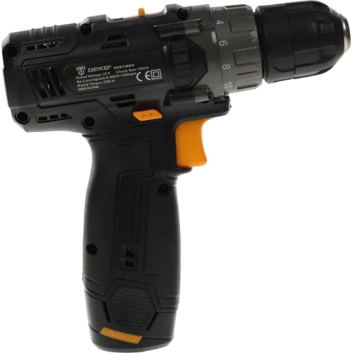 Дрель-шуруповерт Deko GCD12DU3 SET2 FU-Li-Ion аккум. патрон:быстрозажимной (063-4146)