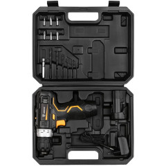 Дрель-шуруповерт Deko GCD12DU3 SET 4 аккум. патрон:быстрозажимной (кейс в комплекте) (063-4140)