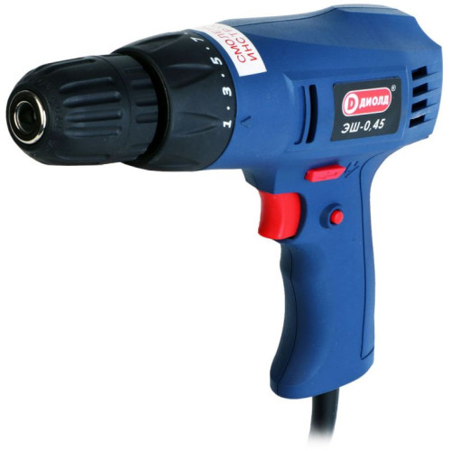 Дрель-шуруповерт Диолд ЭШ-0,45 450Вт патрон:быстрозажимной (10031100)