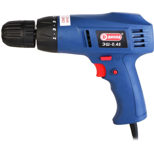 Дрель-шуруповерт Диолд ЭШ-0,45 450Вт патрон:быстрозажимной (10031100)