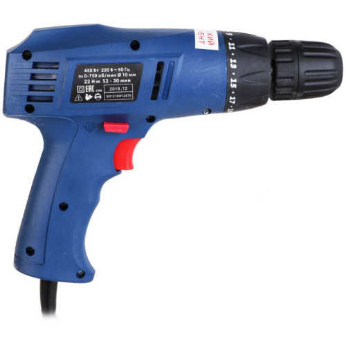 Дрель-шуруповерт Диолд ЭШ-0,45 450Вт патрон:быстрозажимной (10031100)