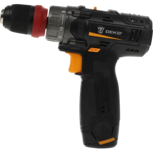 Дрель-шуруповерт Deko GCD12DU3 аккум. патрон:быстрозажимной (063-4114)