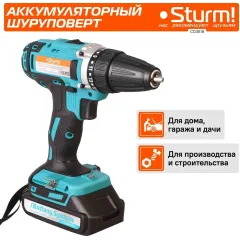 Дрель-шуруповерт Sturm! CD3618 аккум. патрон:быстрозажимной (кейс в комплекте)