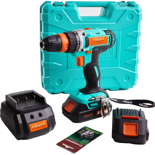 Шуруповерт Sturm! CD3618T аккум. патрон:быстрозажимной (кейс в комплекте)