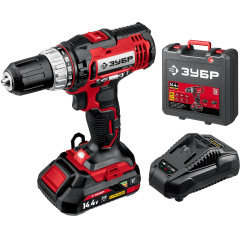 Дрель-шуруповерт Зубр ДШЛ-145-21 аккум. патрон:быстрозажимной