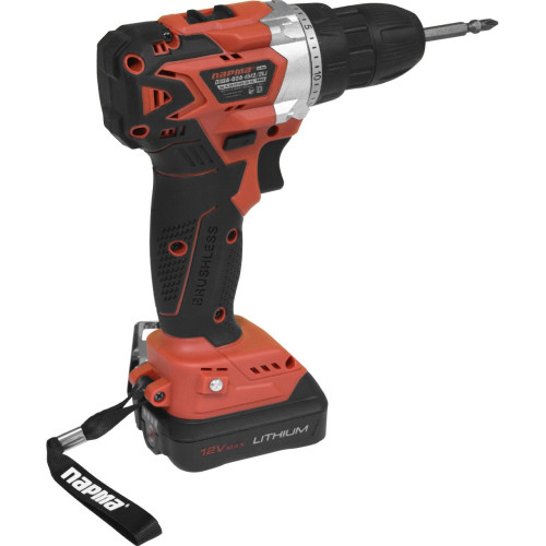 Дрель-шуруповерт Парма ДША-02А-1512/2Li аккум. патрон:быстрозажимной (кейс в комплекте) (02.021.00014)