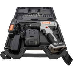 Дрель-шуруповерт Ресанта ДА-20-2ЛК-Б аккум. патрон:быстрозажимной (кейс в комплекте) (75/14/10)