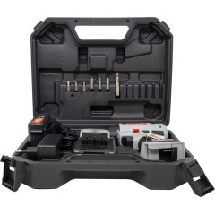 Дрель-шуруповерт Ресанта ДА-20-2ЛК-Б аккум. патрон:быстрозажимной (кейс в комплекте) (75/14/10)