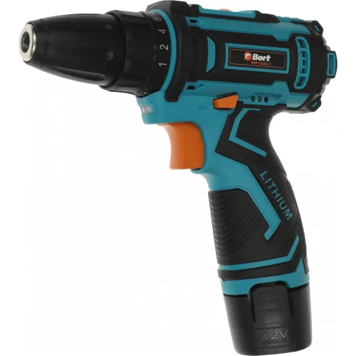 Дрель-шуруповерт Bort BAB-12x2Li-F аккум. патрон:быстрозажимной (93413083)