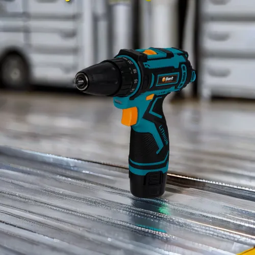 Дрель-шуруповерт Bort BAB-12x2Li-F аккум. патрон:быстрозажимной (93413083)