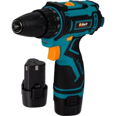 Дрель-шуруповерт Bort BAB-12x2Li-FD аккум. патрон:быстрозажимной (93413151)