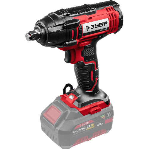 Гайковерт Зубр ГУЛ-255 аккум. патрон:квад.1/2"