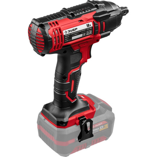 Гайковерт Зубр ГУЛ-255 аккум. патрон:квад.1/2"