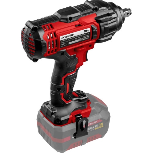 Гайковерт Зубр ГУЛ-410 аккум. патрон:квад.1/2"