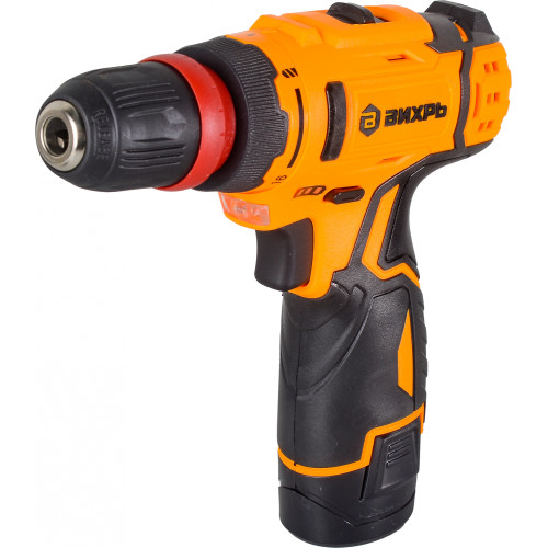 Дрель-шуруповерт Вихрь ДА-12Л-2КC аккум. патрон:быстрозажимной (кейс в комплекте) (72/14/33)