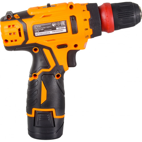 Дрель-шуруповерт Вихрь ДА-12Л-2КC аккум. патрон:быстрозажимной (кейс в комплекте) (72/14/33)