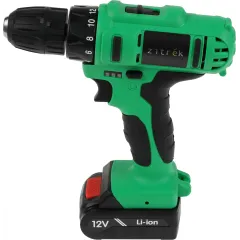Дрель-шуруповерт Zitrek Greenpower 12-Li аккум. патрон:быстрозажимной (кейс в комплекте) (063-4074)