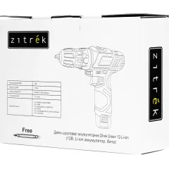 Дрель-шуруповерт Zitrek Green 12-Li-ion аккум. патрон:быстрозажимной (063-4041)