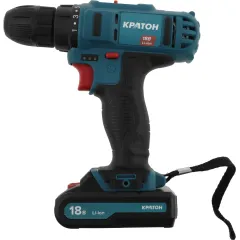 Дрель-шуруповерт Кратон CD-18-Li-2,0 аккум. патрон:быстрозажимной (3 11 01 057)