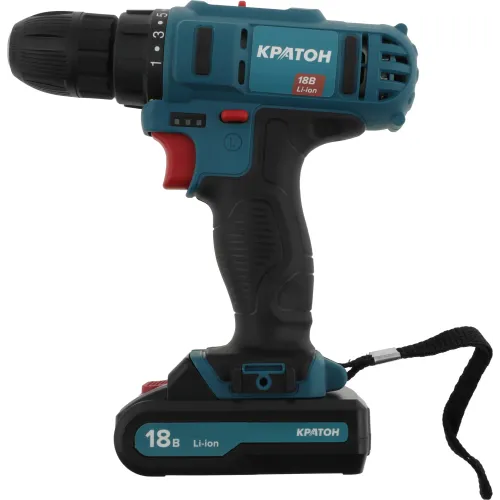 Дрель-шуруповерт Кратон CD-18-Li-2,0 аккум. патрон:быстрозажимной (3 11 01 057)