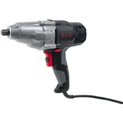 Гайковерт P.I.T. PIW1050-C 1050Вт патрон:квад.1/2" (кейс в комплекте)