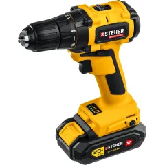 Дрель-шуруповерт Steher CDB-200-1 аккум. патрон:быстрозажимной (кейс в комплекте)