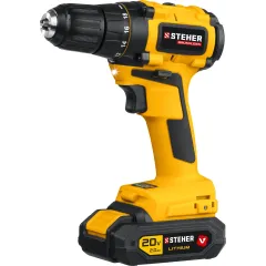 Дрель-шуруповерт Steher CDB-200-1 аккум. патрон:быстрозажимной (кейс в комплекте)