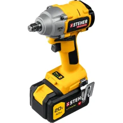 Гайковерт Steher CWB-300-1 аккум. патрон:квад.1/2" (кейс в комплекте)