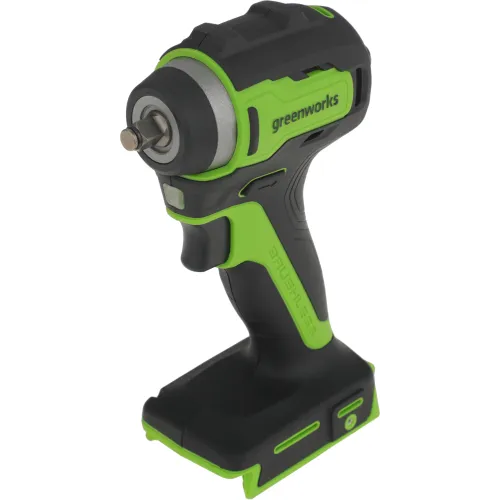 Гайковерт Greenworks G24IW200 аккум. патрон:квад.3/8" (3803607)