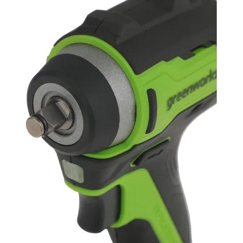 Гайковерт Greenworks G24IW200 аккум. патрон:квад.3/8" (3803607)