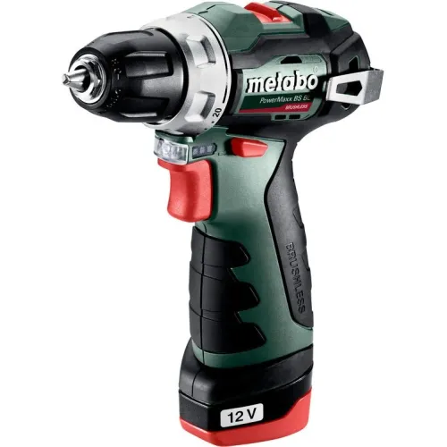 Дрель-шуруповерт Metabo PowerMaxx BS BL аккум. патрон:быстрозажимной (кейс в комплекте) (601721500)