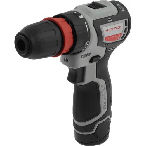 Дрель-шуруповерт Интерскол ДА-10/12В 36 аккум. патрон:быстрозажимной (687.2.2.77)