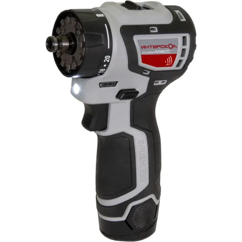 Дрель-шуруповерт Интерскол ДА-10/12В 36 аккум. патрон:быстрозажимной (687.2.2.77)