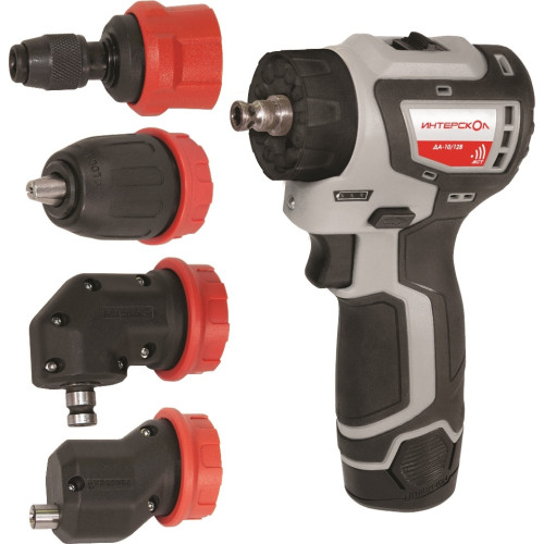 Дрель-шуруповерт Интерскол ДА-10/12В 36 аккум. патрон:быстрозажимной (687.2.2.78)