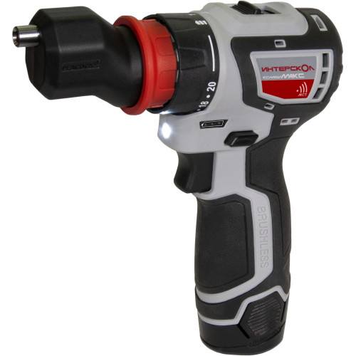 Дрель-шуруповерт Интерскол ДА-10/12В 36 аккум. патрон:быстрозажимной (687.2.2.78)