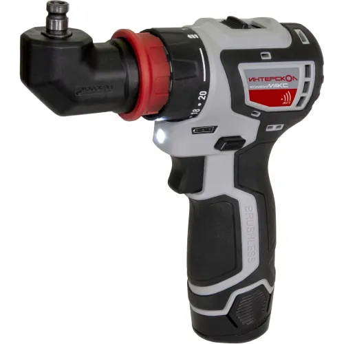 Дрель-шуруповерт Интерскол ДА-10/12В 36 аккум. патрон:быстрозажимной (кейс в комплекте) (687.2.2.79)