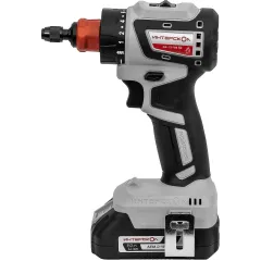 Дрель-шуруповерт Интерскол ДА-13/18В 50 аккум. патрон:быстрозажимной (кейс в комплекте) (776.2.2.79)