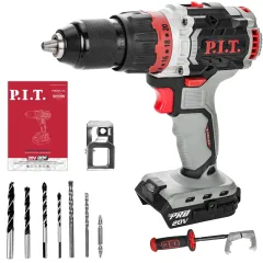 Дрель-шуруповерт P.I.T. PSB20H-13C аккум. патрон:быстрозажимной