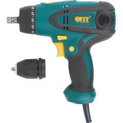 Дрель-шуруповерт FIT ES-286 280Вт патрон:быстрозажимной