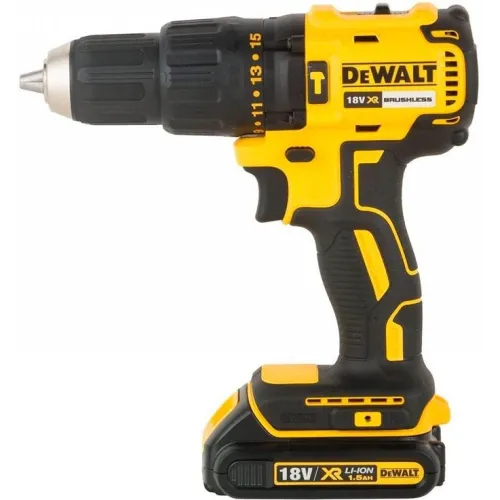 Дрель-шуруповерт DeWalt DCD778S2T 340Вт аккум. патрон:быстрозажимной (кейс в комплекте) (DCD778S2T-QW)