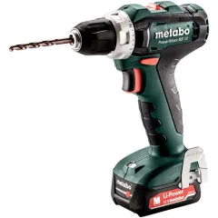 Дрель-шуруповерт Metabo PowerMaxx BS 12 аккум. патрон:быстрозажимной (кейс в комплекте) (601036500)